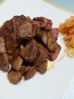 大漠孜然骰子牛 的食譜成品照片