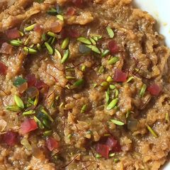 A picture of Caramel dudhi halwa.