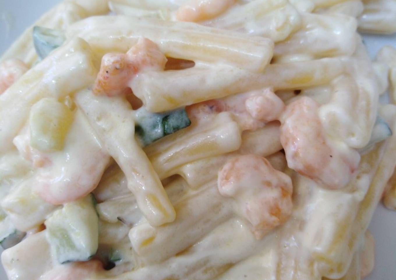 CASERECCE Shrimp և ուկ Zucchini