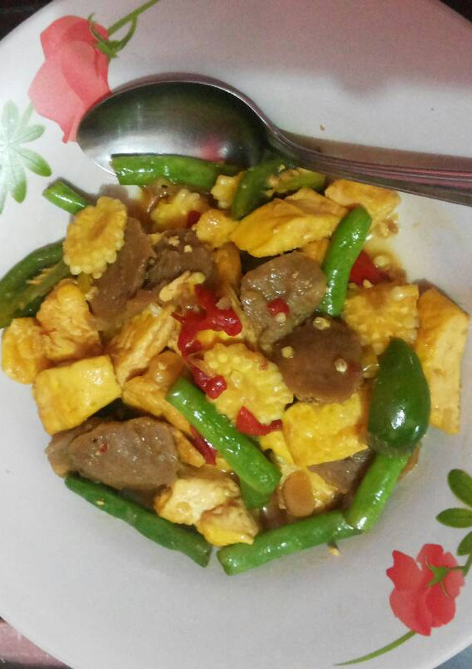 Foto resep Tumis Sayur Baso