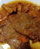 Fricandó de ternera con setas