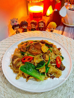 牛肉炒河粉 的食譜成品照片