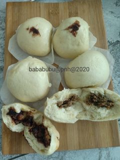 Foto resep Bakpao isi daging & coklat lembut menul