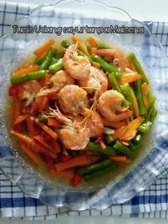 Foto resep Tumis Udang Sayuran tanpa Maizena 🍤