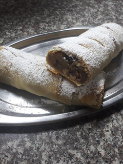 Una foto de Strudel de manzanas
