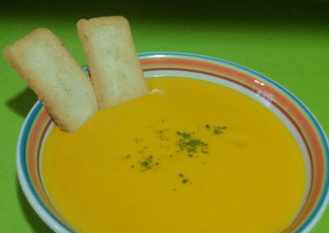 Crema de patatas y zanahorias con Thermomix