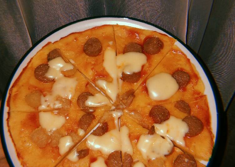 Bumbu Pizza Teflon Simple | Cara Buat Pizza Teflon Simple Yang Bikin Ngiler