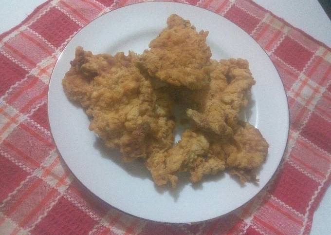 Resep Ayam krispi penyet Resep Ayam krispi penyet