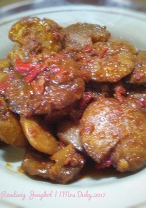 Foto resep Rendang Jengkol (Bumbu instan)