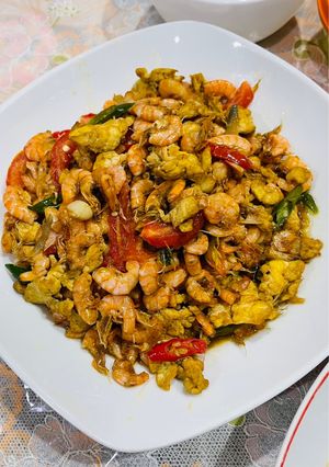 Foto resep Udang Kecil Telur Oseng Cabe Bawang