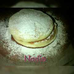 Una foto de Panqueques Americanos con Dulce de Leche (Hotcakes)