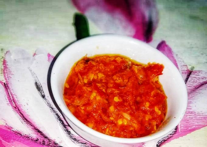 Sambal Manis utk Sop  dan  Soto