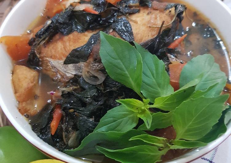 Ikan Tenggiri Kemangi Asam Manis