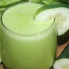 Cucumber juice A picture of Cucumber juice.