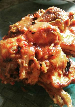 Foto resep Ayam panggang bumbu terasi