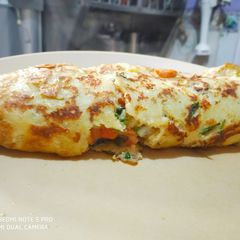A picture of Egg Crepe Roll.