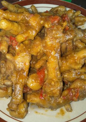 Foto resep Ceker Rica-rica mudah dan praktis