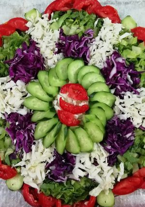عکسی از دستور دیزاین سالاد فصل