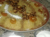 سفة الشعيرية والفواكه الجافة