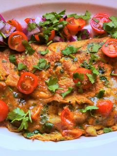 Una foto de Tortilla Masala 🇮🇳