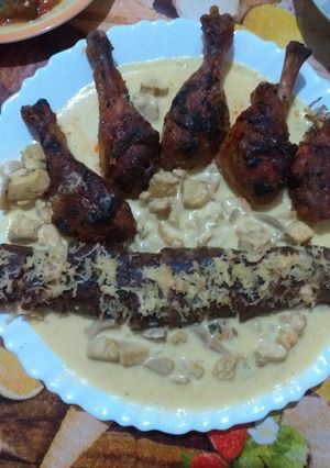 صورة لوصفة افخاد دجاج بصوص بيضاء