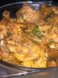 A picture of Chicken stew.