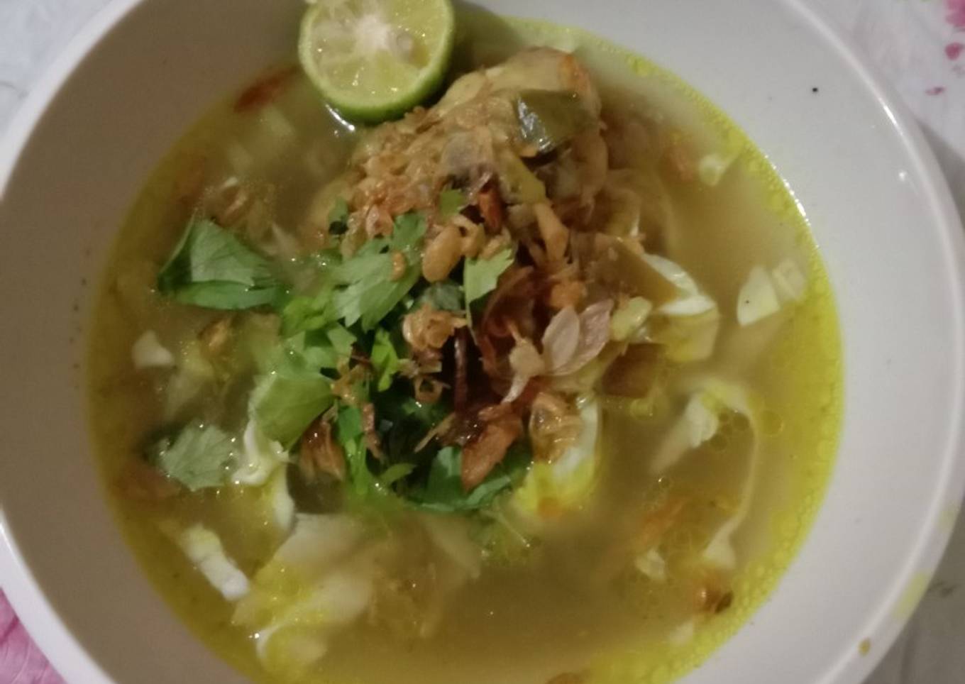 Soto Ayam Tanpa Ribet