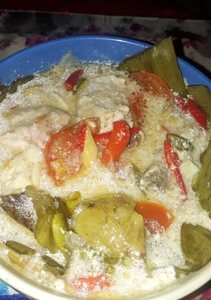 Foto resep Garang asem ayam kuah santan