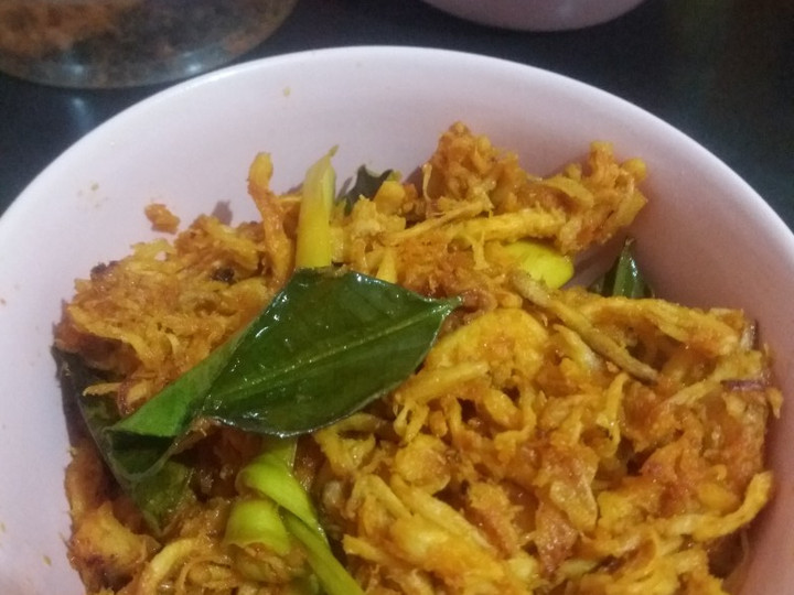 Bagaimana Membuat Suwir ayam pedas manis simpel praktis yang Sempurna