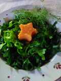 Ensalada de verdes de mi huerta 🌱♻️