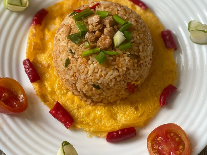 Resep Nasi Goreng Ikan Asin, Enak Banget