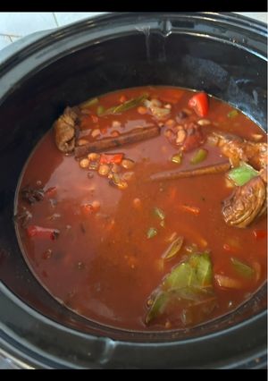 A picture of Awesome slow cooked beef brisket chilli 🌶️.