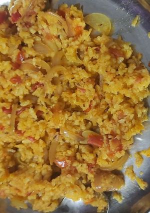 A picture of Masala Poha.