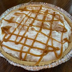 A picture of Banana Caramel Cream Pie.