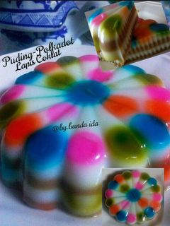Foto resep Puding Polkadot Lapis Coklat