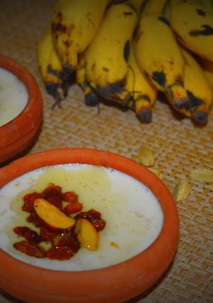 A picture of Oats Payasam.