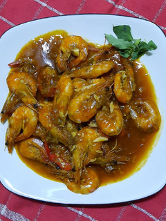 Foto resep Udang Saos Padang