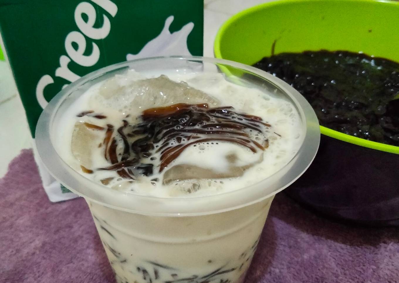 Es cincau serut nutrijel
