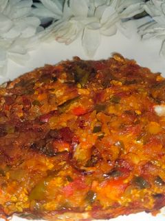 मसाला ऑमलेट (masala omelette recipe in hindi) रेसिपी मुख्य फोटो
