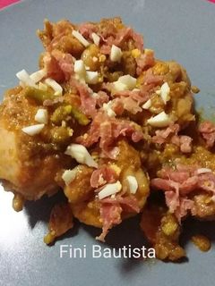 Una foto de Pollo con Serrano
