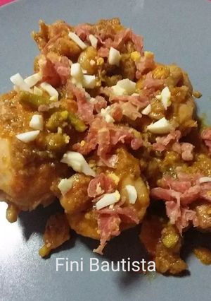 Una foto de Pollo con Serrano