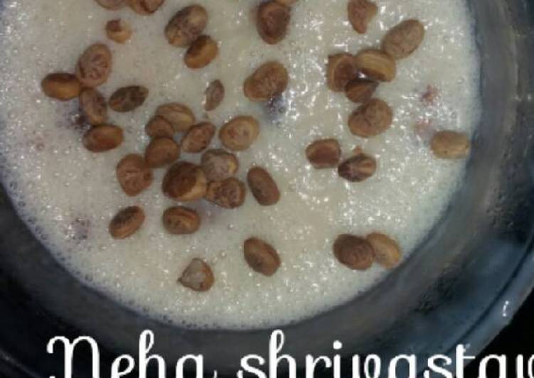 Steps to Prepare Quick Milkmaid dry fruits kheer