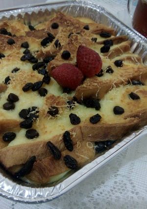 Foto resep Cheese Bread Pudding