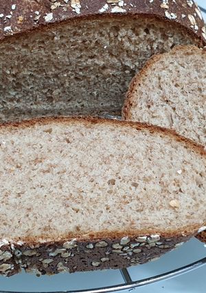 Una foto de Pan de espelta y avena