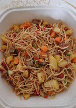 A picture of Spaghetti #Kadunastate.