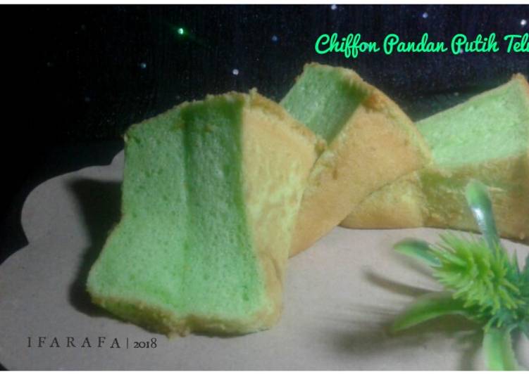 Resep Chiffon Pandan Putih Telur (#pr_AnekaChiffon) Anti Gagal