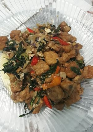 Foto resep Orak arik tempe telor kemangi