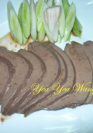 醬泡粉肝(吃法1) 的食譜成品照片