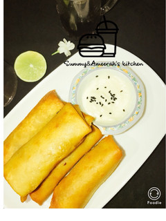 A picture of Spring rolls.
