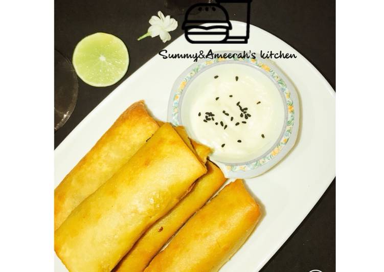 How to Make Tasty Spring rolls | So Appetizing Food Recipe From My Kitchen